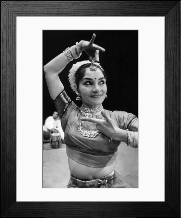 Framed Print : National Indian Dancing, Belly dancer 24 / 01 / 1967 Framed Print : National Indian Dancing, Belly dancer 24 / 01 / 1967