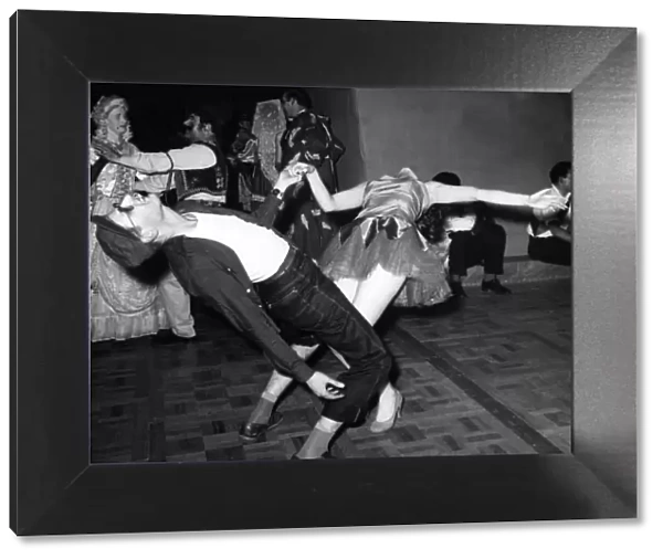 Dancing - Dancers - Chelsea Arts Ball, Albert Hall Fancy Dress New Year 1957