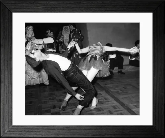 Framed Print : Dancing - Dancers - Chelsea Arts Ball, Albert Hall Fancy Dress New Year 1957 Framed Print : Dancing - Dancers - Chelsea Arts Ball, Albert Hall Fancy Dress New Year 1957