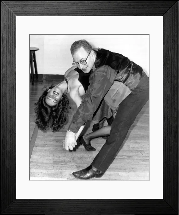 Framed Print : Dancing - Dancers - Lambada couple dancing Framed Print : Dancing - Dancers - Lambada couple dancing