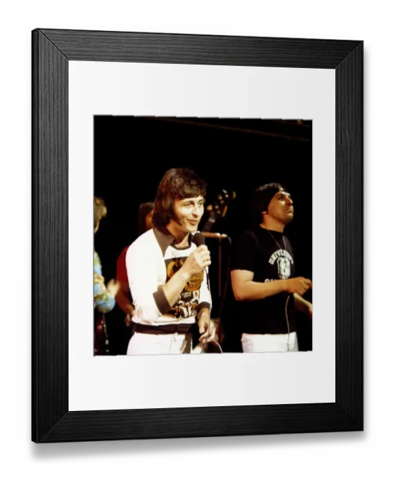 Framed Print : First Class - Pop Group seen here during rehearsals for the BBC television Framed Print : First Class - Pop Group seen here during rehearsals for the BBC television