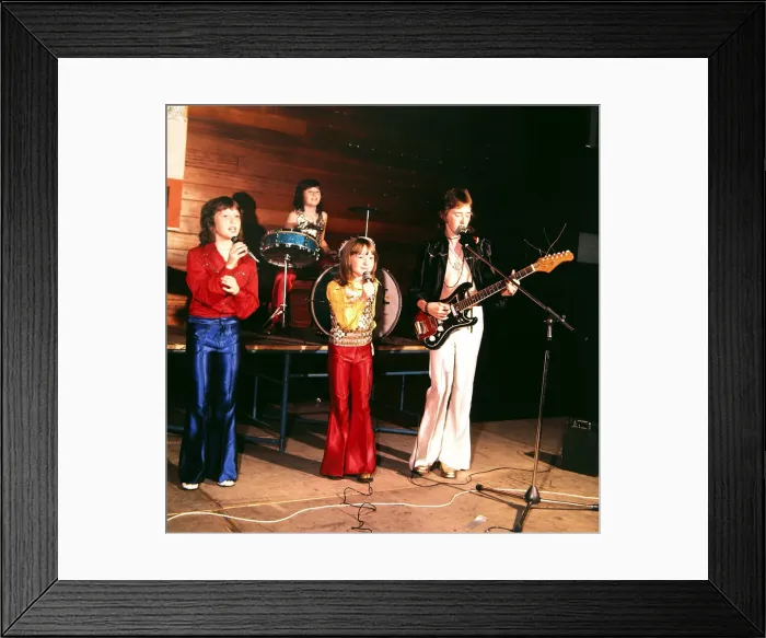 Framed Print : Nice Day - Pop Group seen here during rehearsals for the BBC television programme Framed Print : Nice Day - Pop Group seen here during rehearsals for the BBC television programme