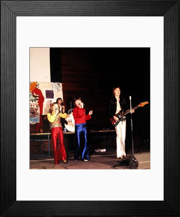 Framed Print : Nice Day - Pop Group seen here during rehearsals for the BBC television programme Framed Print : Nice Day - Pop Group seen here during rehearsals for the BBC television programme