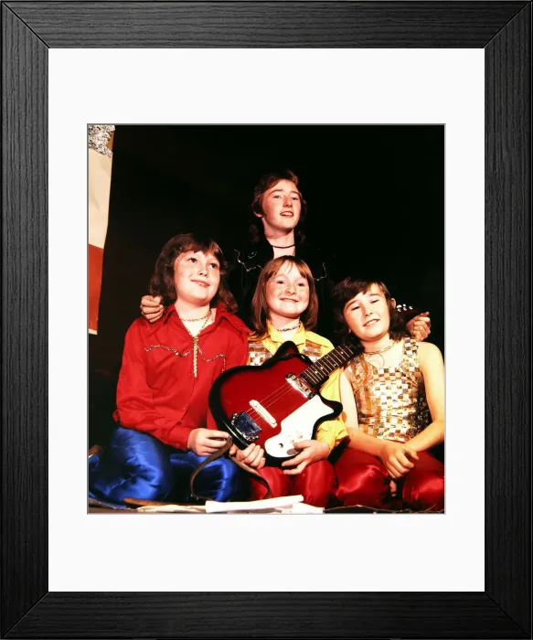 Framed Print : Nice Day - Pop Group seen here during rehearsals for the BBC television programme