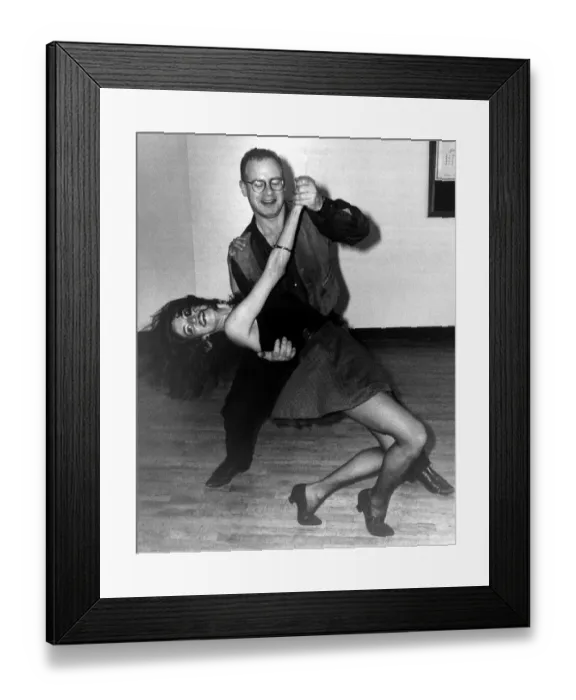 Framed Print : Dancing - Dancers - Lambada couple dancing Framed Print : Dancing - Dancers - Lambada couple dancing