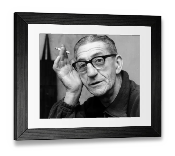 Framed Print : Ronnie Rooke Former Football Player of Arsenal - now a porter at Luton Airport