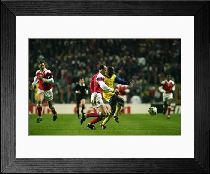 Framed Print : Arsenal v Parma - European Cup Winners Cup 1994 players in action 05 / 05 / 1994 Framed Print : Arsenal v Parma - European Cup Winners Cup 1994 players in action 05 / 05 / 1994