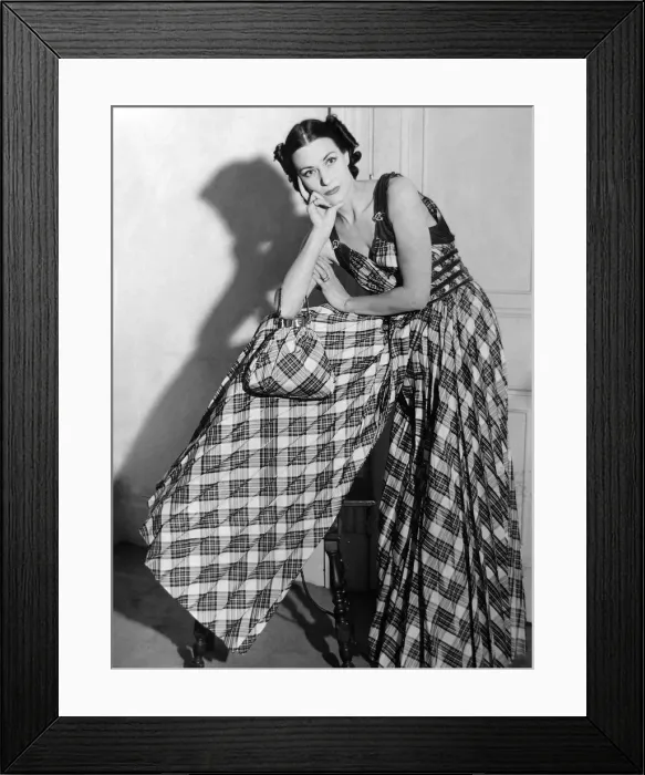 Framed Print : Evening Gown September 1939 Framed Print : Evening Gown September 1939
