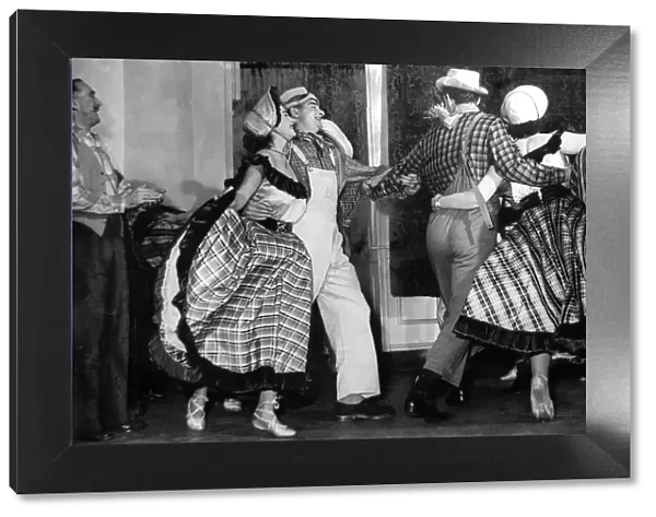 Butlin American Square dancers at the Banquetting Room, 96 Piccadilly November 1951