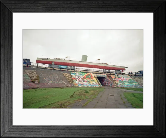Framed Print : 100 years after her launch, Turbinia the first steam turbine-powered steamship was moved Framed Print : 100 years after her launch, Turbinia the first steam turbine-powered steamship was moved