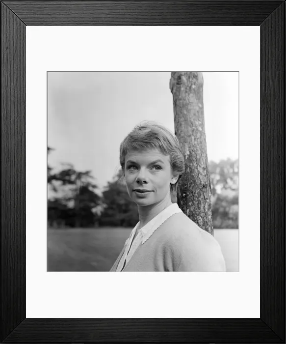 Framed Print : 24 year old actress Jill Bennett. 12th August 1955 Framed Print : 24 year old actress Jill Bennett. 12th August 1955