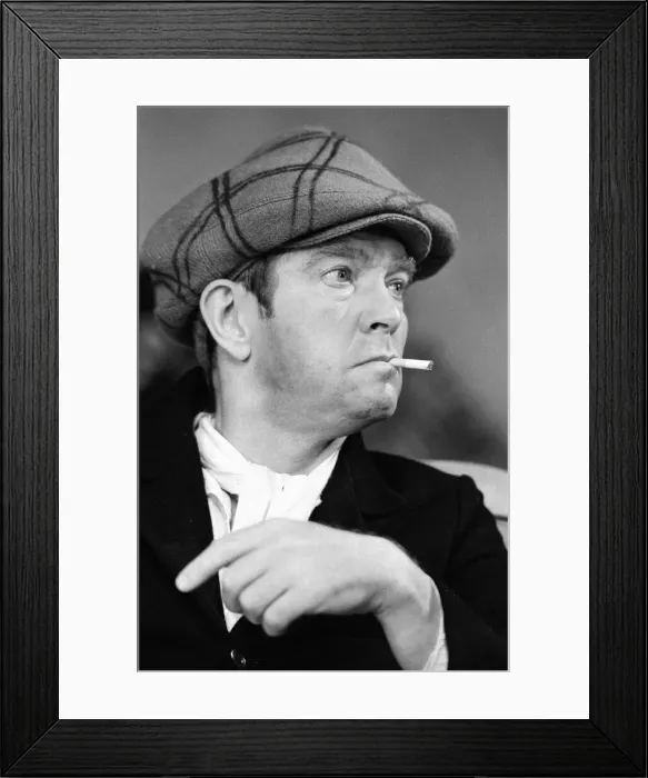 Framed Print : Photocall for Andy Capp The Musical at the Aldwych Theatre