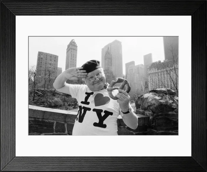 Framed Print : Benny Hill, British comedian and actor, best known for his television programme The Benny Framed Print : Benny Hill, British comedian and actor, best known for his television programme The Benny