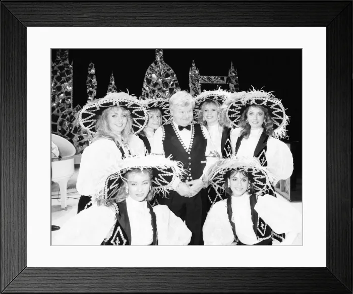 Framed Print : Benny Hill, British comedian and actor, best known for his television programme The Benny Framed Print : Benny Hill, British comedian and actor, best known for his television programme The Benny