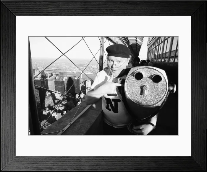 Framed Print : Benny Hill, British comedian and actor, best known for his television programme The Benny Framed Print : Benny Hill, British comedian and actor, best known for his television programme The Benny