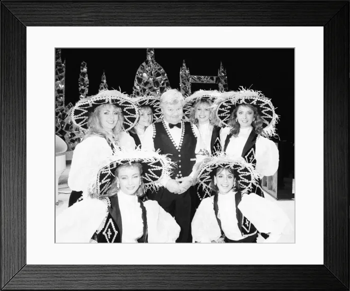 Framed Print : Benny Hill, British comedian and actor, best known for his television programme The Benny Framed Print : Benny Hill, British comedian and actor, best known for his television programme The Benny