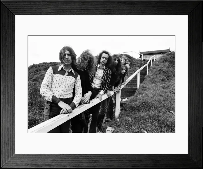 Framed Print : Mott the Hoople pop group, band members are Verden Allen, Buffin (Dale Griffin) Framed Print : Mott the Hoople pop group, band members are Verden Allen, Buffin (Dale Griffin)