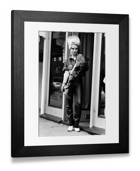 Framed Print : Queen of Punk Rockers, Pamela Rooke aka Jordan at Sex'shop on the Kings Road Framed Print : Queen of Punk Rockers, Pamela Rooke aka Jordan at Sex'shop on the Kings Road