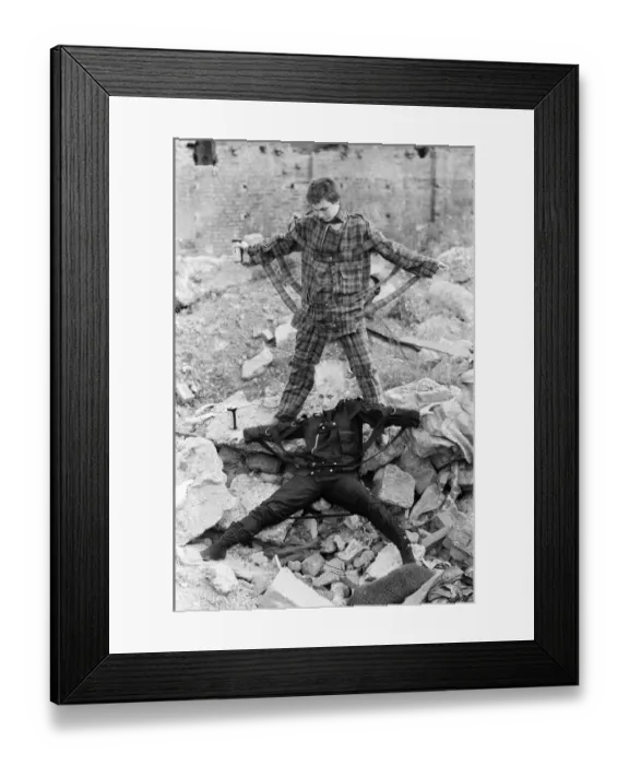 Framed Print : Punk fashions for him and her from Seditionaries, Kings Road, London Framed Print : Punk fashions for him and her from Seditionaries, Kings Road, London