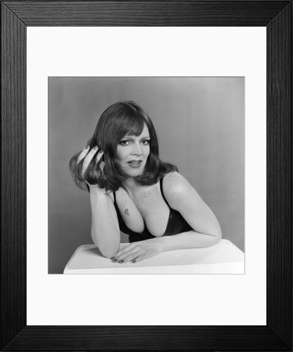 Framed Print : Ex-groupie and pop singer Cherry Vanilla. 2nd March 1977 Framed Print : Ex-groupie and pop singer Cherry Vanilla. 2nd March 1977