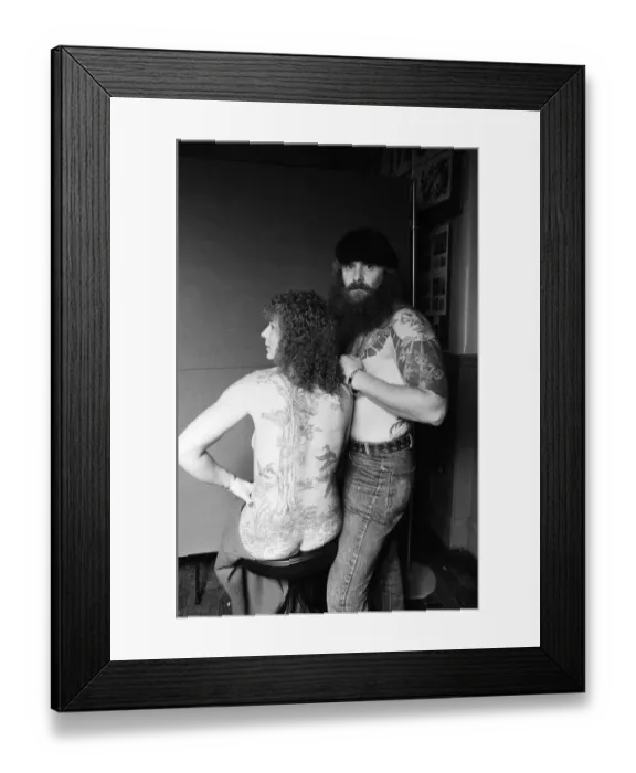 Framed Print : Connie Cunningham and her husband Dan. 28th October 1981 Framed Print : Connie Cunningham and her husband Dan. 28th October 1981