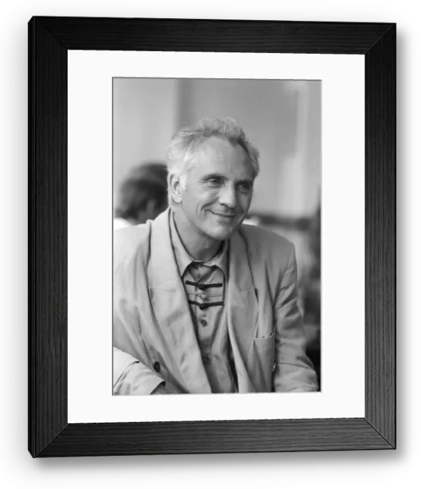 Framed Print : Terence Stamp, actor, pictured in Newcastle in July 1989 Framed Print : Terence Stamp, actor, pictured in Newcastle in July 1989