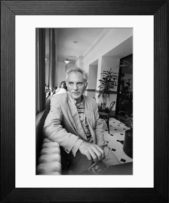 Framed Print : Terence Stamp, actor, pictured in Newcastle in July 1989 Framed Print : Terence Stamp, actor, pictured in Newcastle in July 1989