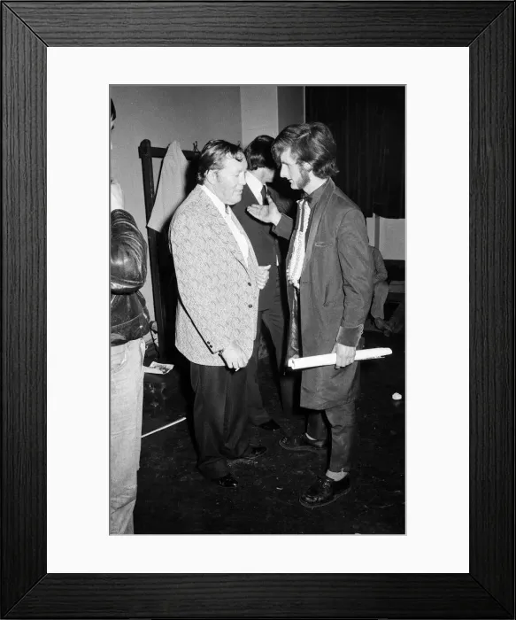 Framed Print : Bill Haley & The Comets in concert. 1st March 1974 Framed Print : Bill Haley & The Comets in concert. 1st March 1974
