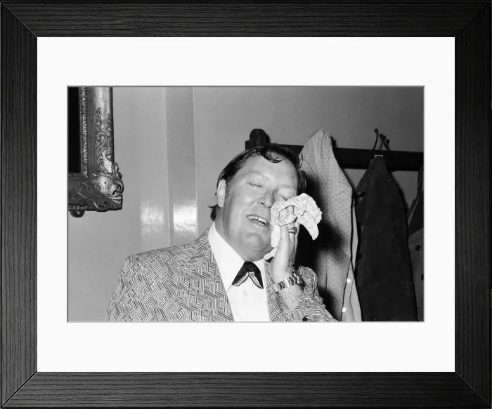 Framed Print : Bill Haley & The Comets in concert. 1st March 1974