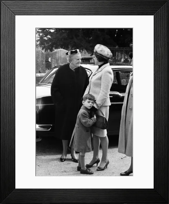 Framed Print : The Christening of Jennie Churchill, Newick Parish Church Framed Print : The Christening of Jennie Churchill, Newick Parish Church