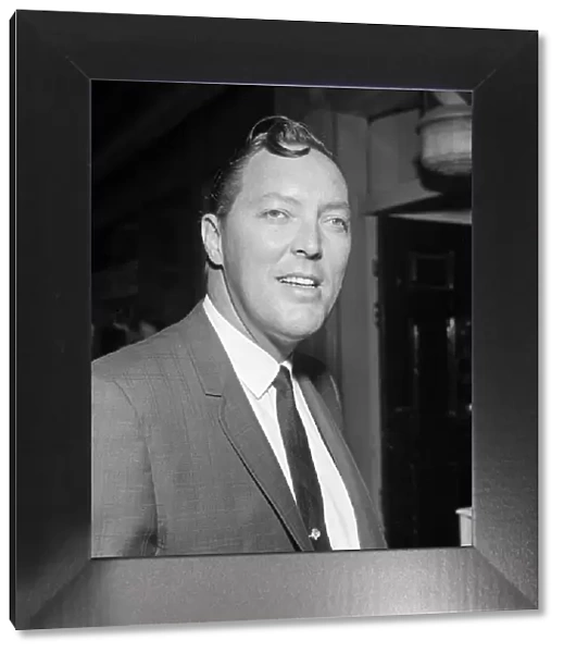Bill Haley pictured outside the Tin Pan Alley Club, London. 8th September 1964