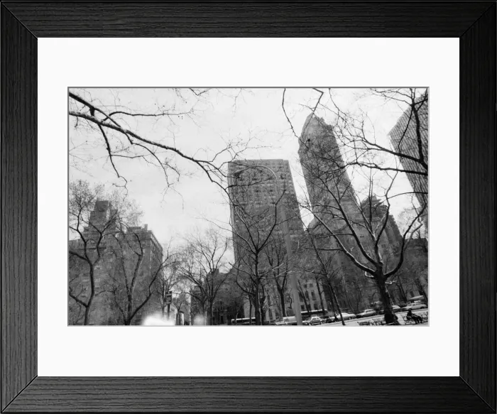 Framed Print : Cityscape, New York City, New York, United States of America, Saturday 28th March 1987 Framed Print : Cityscape, New York City, New York, United States of America, Saturday 28th March 1987