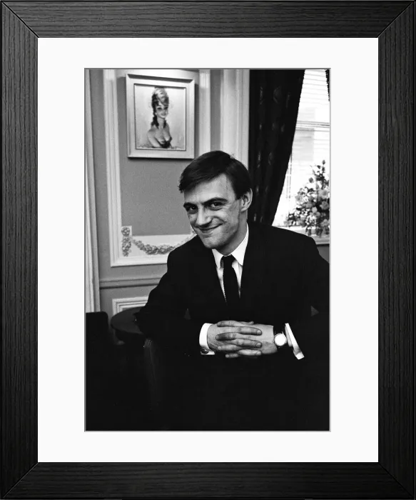 Framed Print : Comedian Roy Hudd. 5th April 1965 Framed Print : Comedian Roy Hudd. 5th April 1965