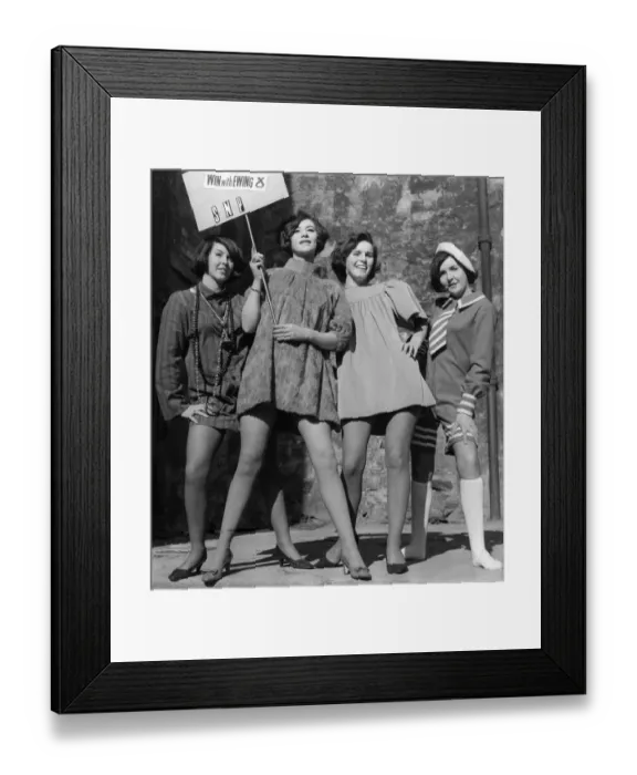 Framed Print : Hamilton By-Election 1967 was held on 2nd November 1967, after the former Labour MP
