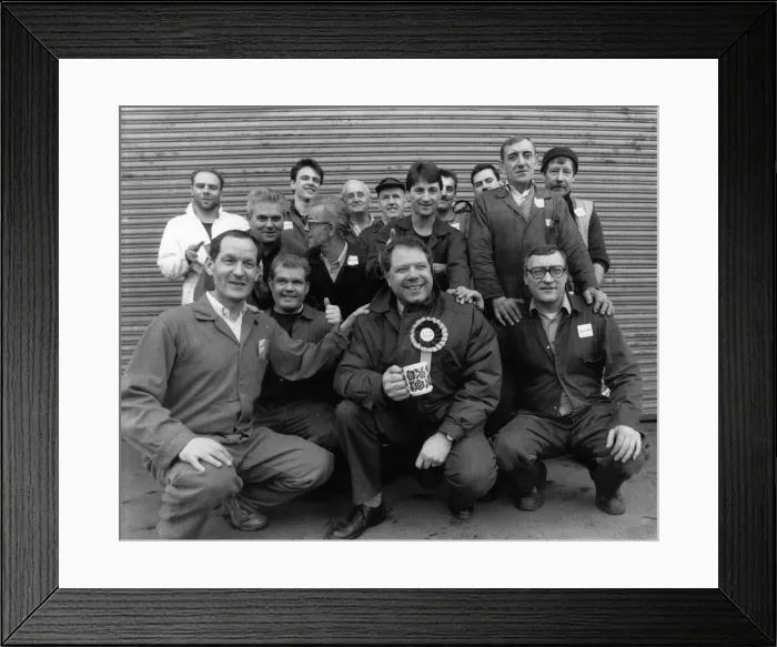 Framed Print : Glasgow Govan By-Election 1988 was held on 10th November 1988 Framed Print : Glasgow Govan By-Election 1988 was held on 10th November 1988