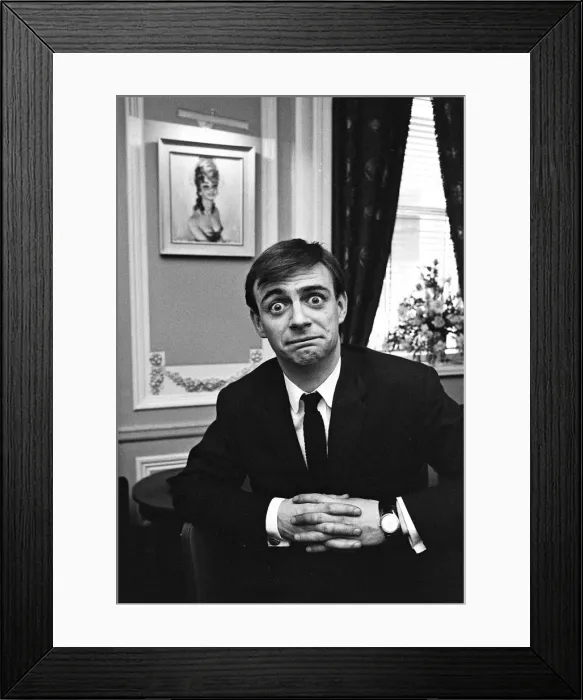 Framed Print : Comedian Roy Hudd. 5th April 1965 Framed Print : Comedian Roy Hudd. 5th April 1965