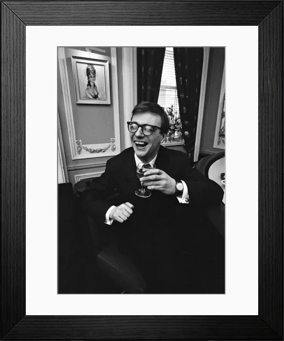 Framed Print : Comedian Roy Hudd. 5th April 1965 Framed Print : Comedian Roy Hudd. 5th April 1965