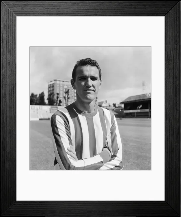 Framed Print : Southampton FC photocall. Terry Paine. August 1967 Framed Print : Southampton FC photocall. Terry Paine. August 1967