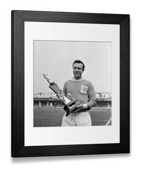 Framed Print : Blackpool FC footballer receives his player of the year Award at Bloomfield Road ahead of Framed Print : Blackpool FC footballer receives his player of the year Award at Bloomfield Road ahead of