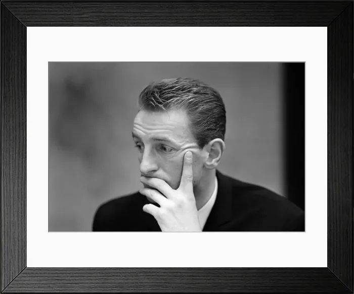 Framed Print : George Eastham, of Arsenal and England, who is up for transfer. 3rd February 1966