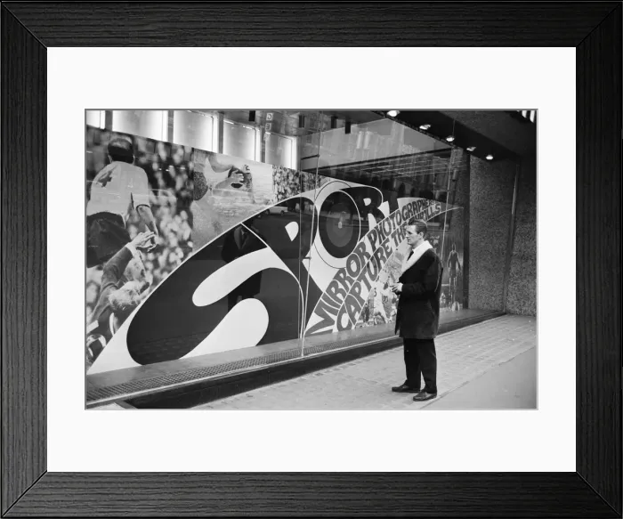 Framed Print : George Eastham, of Arsenal and England, who is up for transfer. 3rd February 1966 Framed Print : George Eastham, of Arsenal and England, who is up for transfer. 3rd February 1966