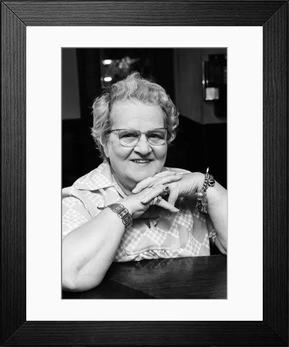 Framed Print : Actress Ann George, who plays Amy Turtle in Crossroads, is getting married in Yarmouth Framed Print : Actress Ann George, who plays Amy Turtle in Crossroads, is getting married in Yarmouth
