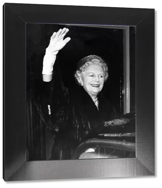 Lady Churchill, during Sir Winston Churchills 80th birthday celebrations