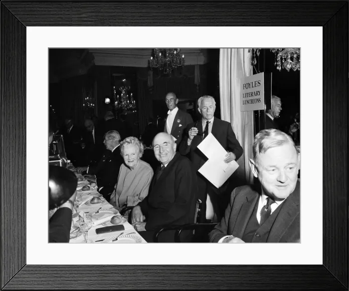 Framed Print : Foyles Luncheon in honour of the Rt. Hon. Harold Macmillan PC FRS Framed Print : Foyles Luncheon in honour of the Rt. Hon. Harold Macmillan PC FRS
