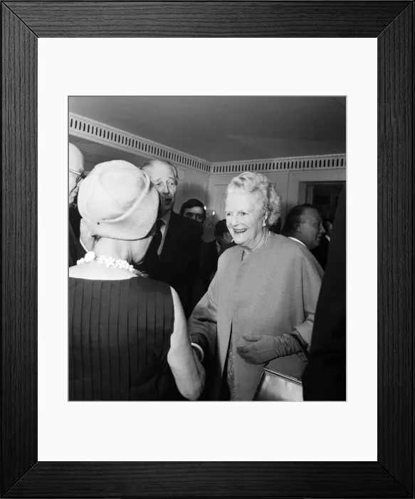 Framed Print : Foyles Luncheon in honour of the Rt. Hon. Harold Macmillan PC FRS Framed Print : Foyles Luncheon in honour of the Rt. Hon. Harold Macmillan PC FRS