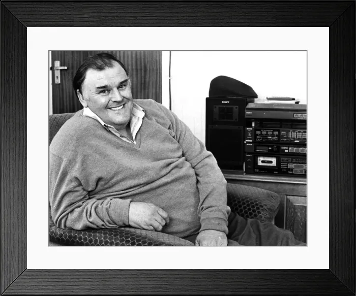 Framed Print : Coach company owner Harry Shaw. 19th March 1987 Framed Print : Coach company owner Harry Shaw. 19th March 1987