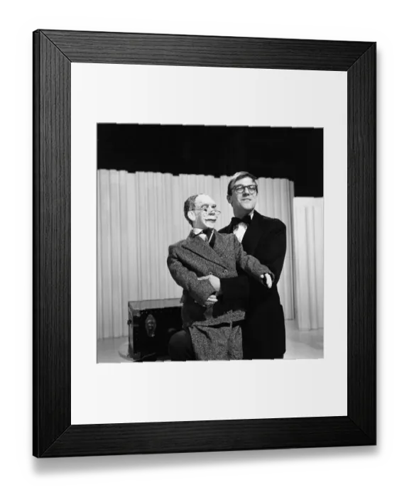 Framed Print : Actor and comedian Roy Hudd. 11th April 1965