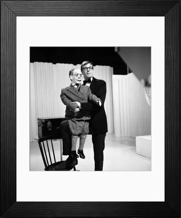 Framed Print : Actor and comedian Roy Hudd. 11th April 1965 Framed Print : Actor and comedian Roy Hudd. 11th April 1965