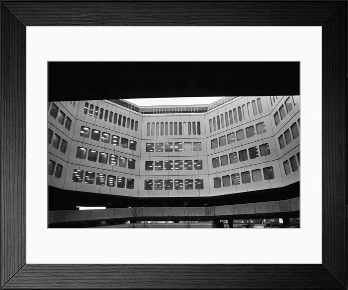 Framed Print : Metal Box building in Reading. The official name of the building is Energis House Framed Print : Metal Box building in Reading. The official name of the building is Energis House