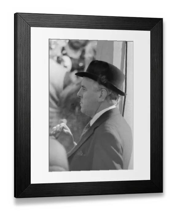 Framed Print : Behind the scenes filming of Minder, a British comedy drama TV Series set in the London Framed Print : Behind the scenes filming of Minder, a British comedy drama TV Series set in the London